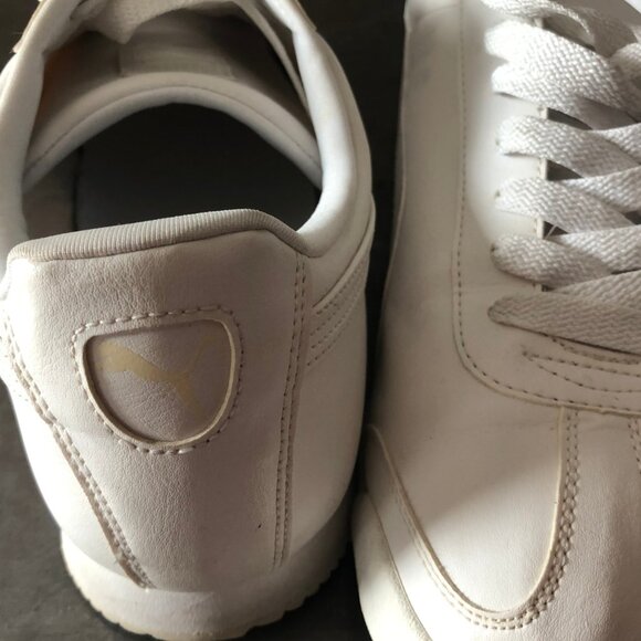 White Puma Roma Size 11 good condition - Picture 4 of 7
